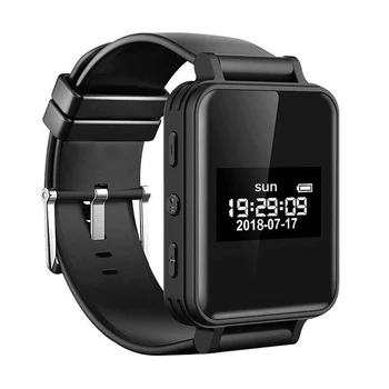 

Professional Digital o Voice Recorder Pen Wearable Wristband Bracelet Watch Activated Sound Dictaphone MP3 Player for Lectur