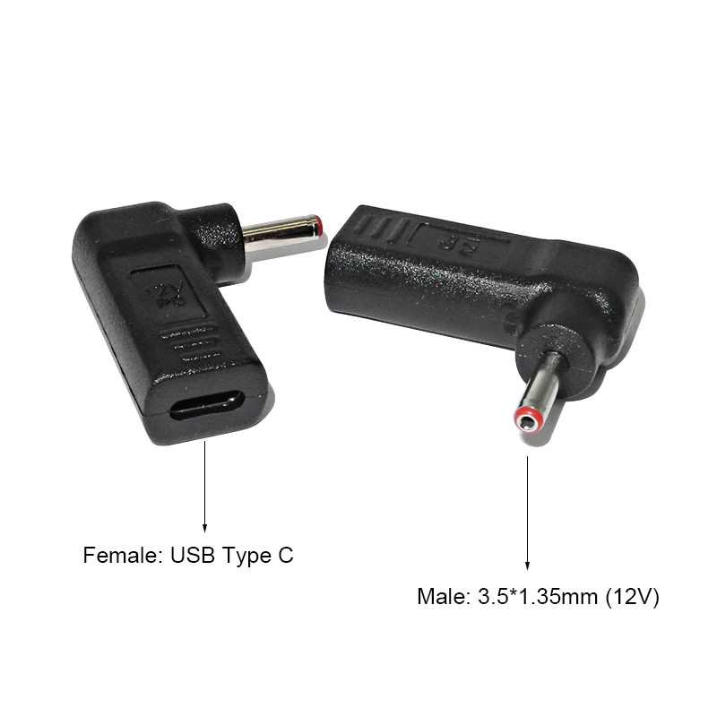 Переходник с разъемом USB Type C для Jumper Ezbook 3S 2 3 6 Pro USB-C «Мама»  на 3,5*1,35 мм «папа», адаптер питания постоянного тока 12 В | AliExpress