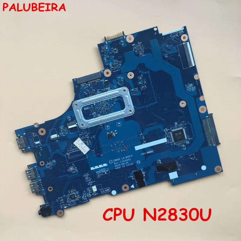PALUBEIRA CN-028V9W 28V9W для DELL INSPIRON 15 3531 Материнская плата ноутбука ZBW00 LA-B481P REV: 1,0(A00) N2830 Материнская плата ноутбука