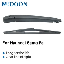MIDOON стеклоочистителя 1" заднего стеклоочистителя и рычаг комплект для hyundai Santa Fe 2006-2012 см лобовое стекло ветровое стекло заднего стекла