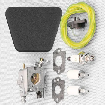 

Carburetor Kit Spark Plug Gaskets For Partner 351 352 370 371 / Walbro 33–29