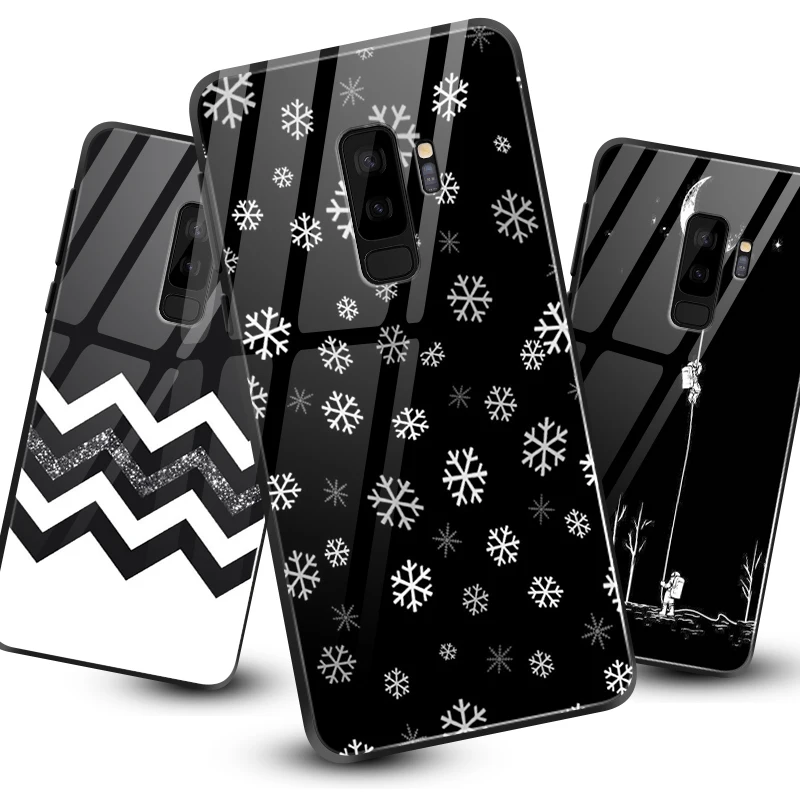 Для OnePlus 3 3t 5 5, 6 комплектов/партия, размер 6T 7 7 Pro закаленное стекло чехол для Samsung Galaxy S8 S9 S10 плюс бампер противоударный окрашены глубоких ракушками