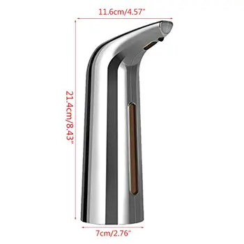 

2020 New 400ML Automatic Liquid Soap Dispenser IR Sensor Touchless Sanitizer for Kitchen