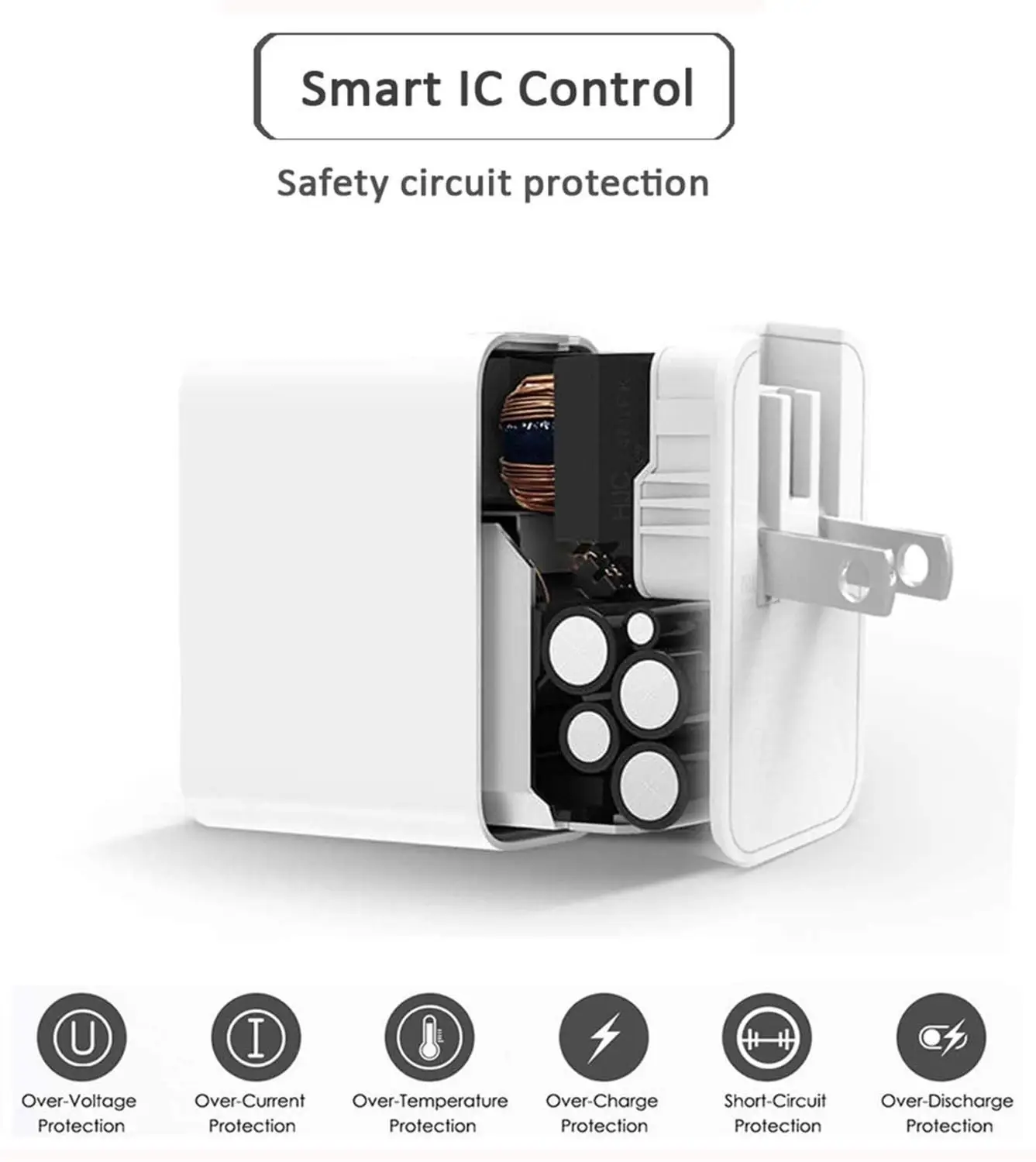 AntePow GaN 65W USB C PD зарядное устройство Быстрая зарядка Type быстрое для Mac air