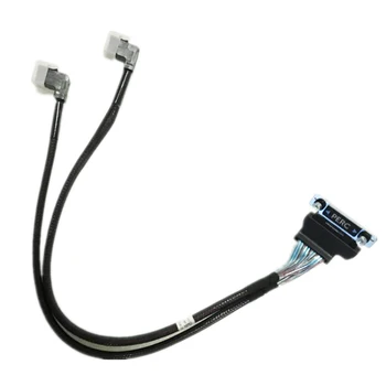 

FOR DELL POWEREDGE R730 16 6TFJ5 2.5 Inch BAY SFF SAS TO DUAL MINI SAS CABLE