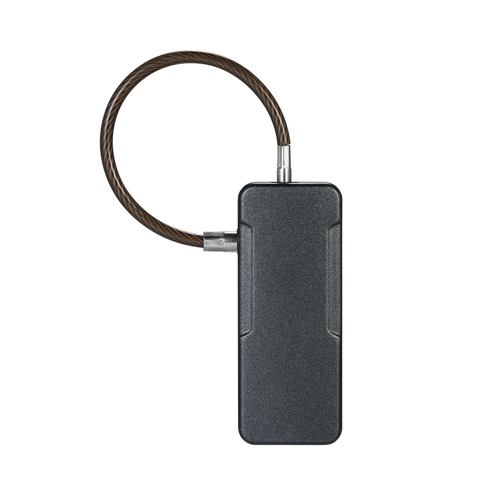 

New Portable 10 Sets Fingerprint Luggage Lock Keyless Smart Door Lock USB Rechargeable Waterproof Anti-Theft Security Padlock