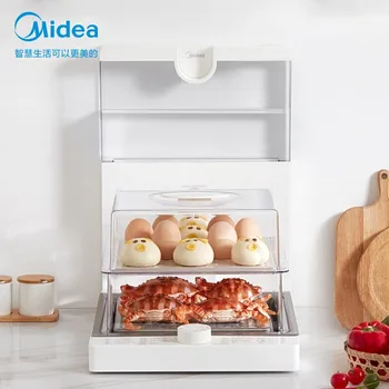 Midea-접이식 다기능 가정용 스팀 쿠커, 요리 기계 대용량 다층 데스크탑 가정용 ZG2626P171
