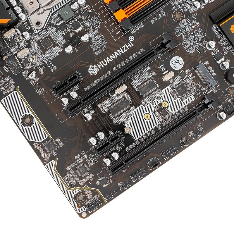 HUANANZHI X79 8D CPU LGA2011 LGA 2011 материнская плата с двойным процессором DDR3 подходит для