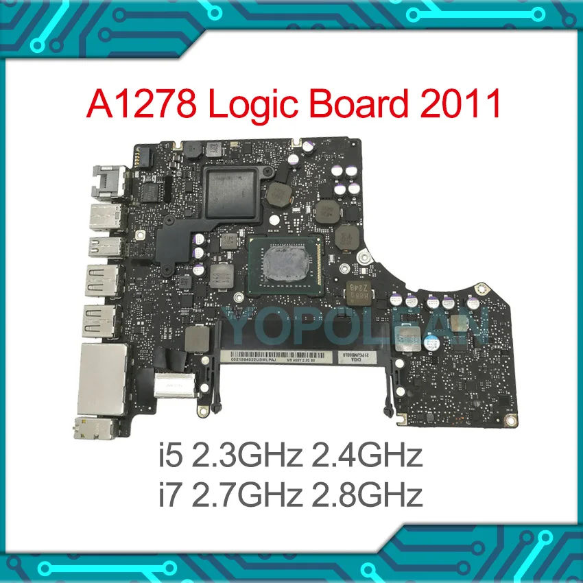 Материнская плата A1278 для Macbook Pro 13 &quot логическая a1278 i5 2 3 ГГц 4 i7 7 8 820 2936 A B 2011