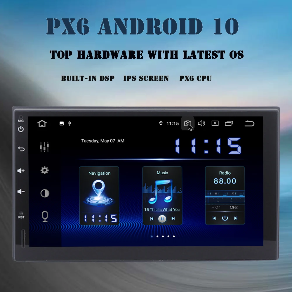 Dasaita Android 10 0 Универсальное автомобильное радио для Nissan Toyota Honda Hyundai 2 din головное
