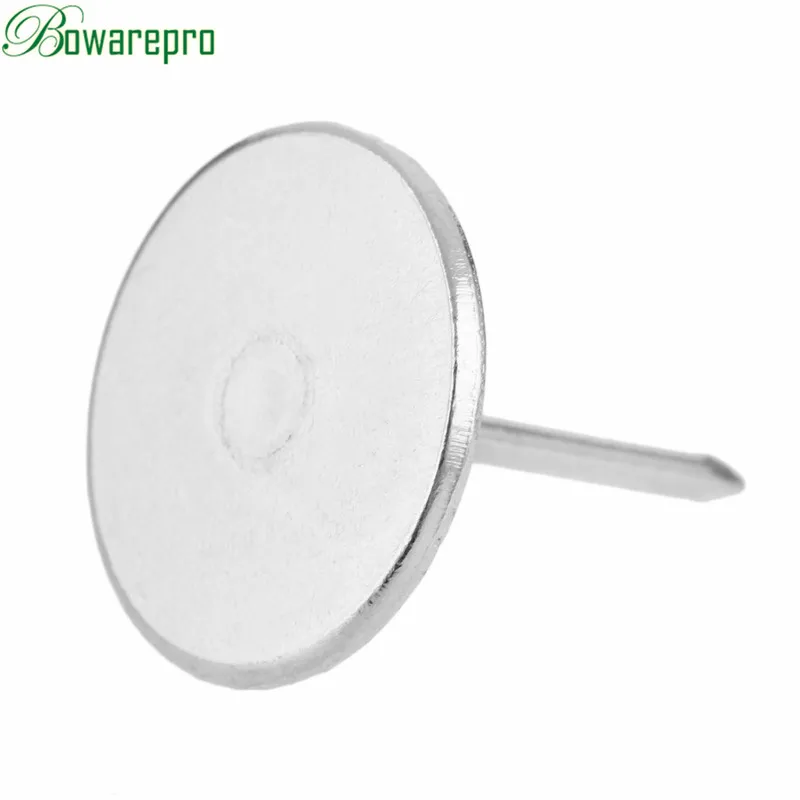 Upholstery Nail bowarepro 20Pcs Decorative Nails Tacks Jewelry Gift Case Box Door Sofa Furniture Decorative Tachas Stud Pushpin 15x18MM