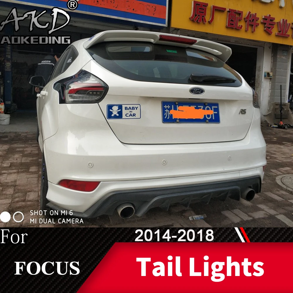 Задний фонарь для автомобиля Ford Focus светодиодный- FocusTail фары, противотуманные фары Дневные ходовые огни DRL Тюнинг автомобилей Автомобильные аксессуары