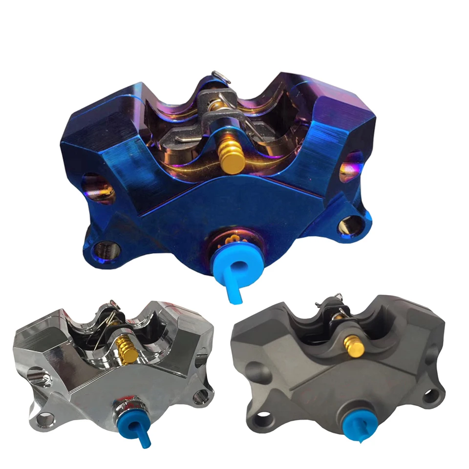 

Motorcycles Plating Chrome /Hard oxygen Brake Caliper With Pads 84mm Mounting For Ducati Rear Brake For Honda Yamaha Kawasaki