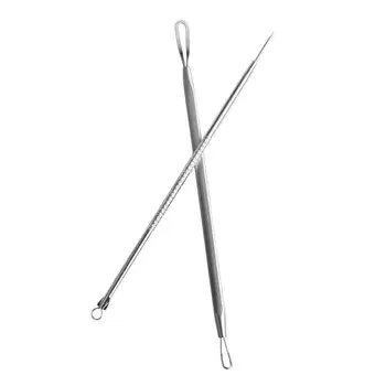 

Acne Needle Set Stainless Steel Acne Needle Blackhead 2 of Set Needle Long Kit G4R8