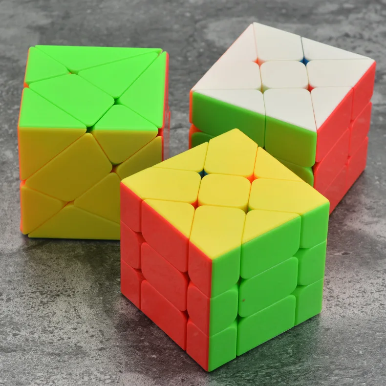 [Музыка вечерние Abnormity Cube Серия] три слоя сдвиг край изменение Jingang Hot Wheels черный флуоресцентный цвет декомпрессии Puz