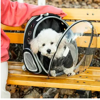 

1PC Pets Shoulder Bag Air Permeable Space Capsule Design Lightweight Fashion Bag for Cats Kitten Puppy Outdoor