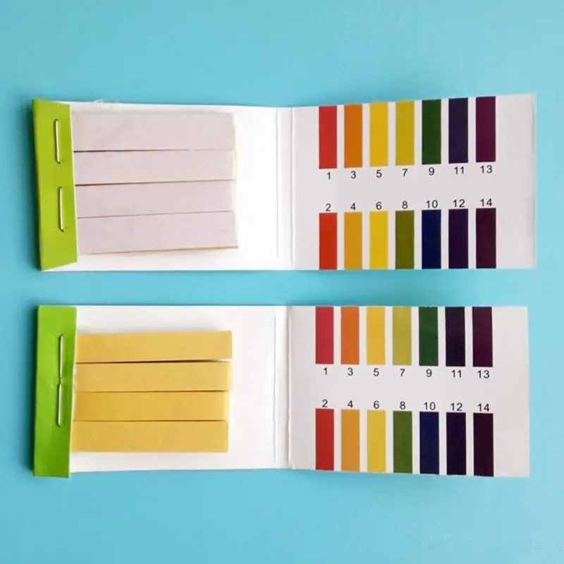 80Pcs Multipurpose pH Test Strips Universal Full Litmus Paper 1-14 Acidic Alkaline Urine Lab Soil
