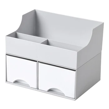 

Stackable Lipstick Cosmetic Case Home Desktop Drawer Jewelry Earrings Skin Care Product Storage Box Rack