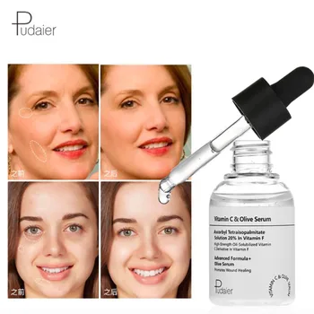 

Vitamin C Pre makeup Liquid Essence Firming Anti aging Makeup Smooth Foundation Moisturizing Face Serum Primer Brighten Skin