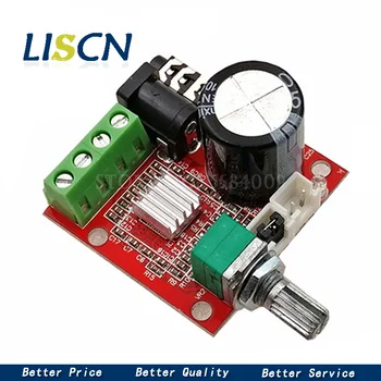 

12V Mini Hi-Fi PAM8610 Stereo audio amplifier board 2X10W dual channel Class D Module PAM-8610