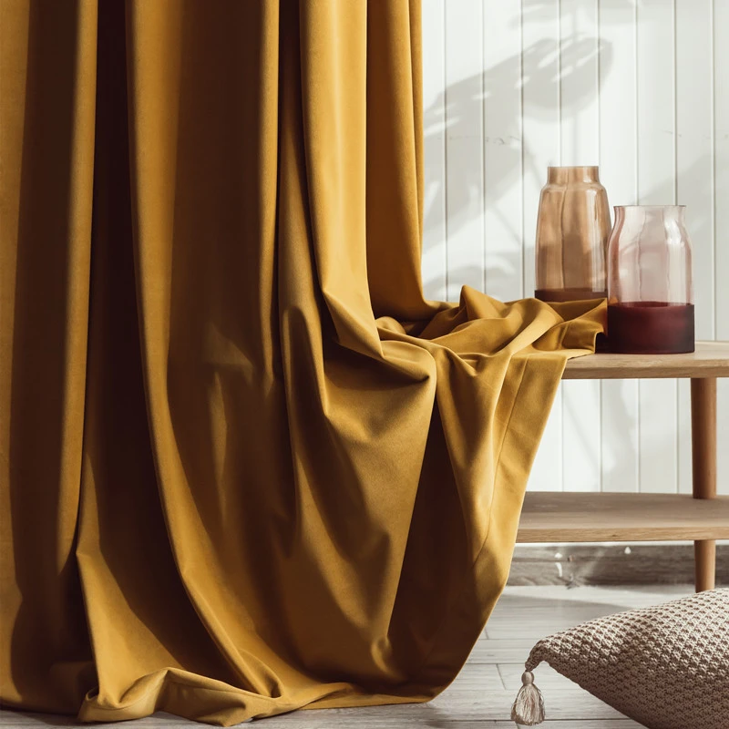 velvet curtain