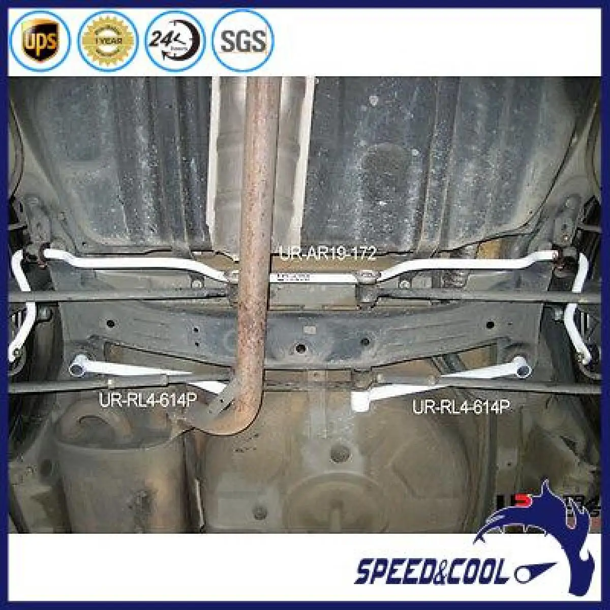 For Toyota Camry XV 20 2.2 (1998) / ACV36R 2002 Ultra Racing Rear Anti