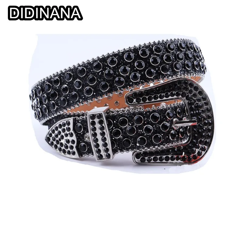  Strap Y2k Girl Women's Men Belt Punk Rock Rivets