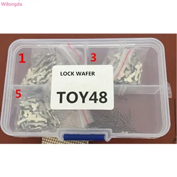 

Wilongda Car key lock auto part accessorry TOY48 lock wafert 150pcs it contains 1,3,5 each 50pcs