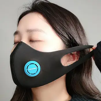 

Reusable Cycling Motorcycle Bike Winter Half Face Mask With Valve Ski Snow PM2.5 Adult Children Kids Training Mask Anti-smoke