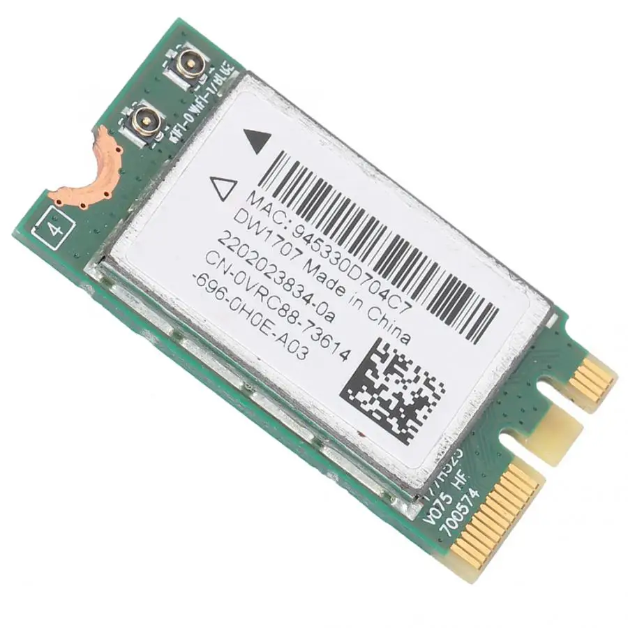 Для Qualcomm Atheros QCNFA335 NGFF 300M беспроводная сетевая карта Bluetooth 4,0 DW1707 0VRC88 сетевая карта