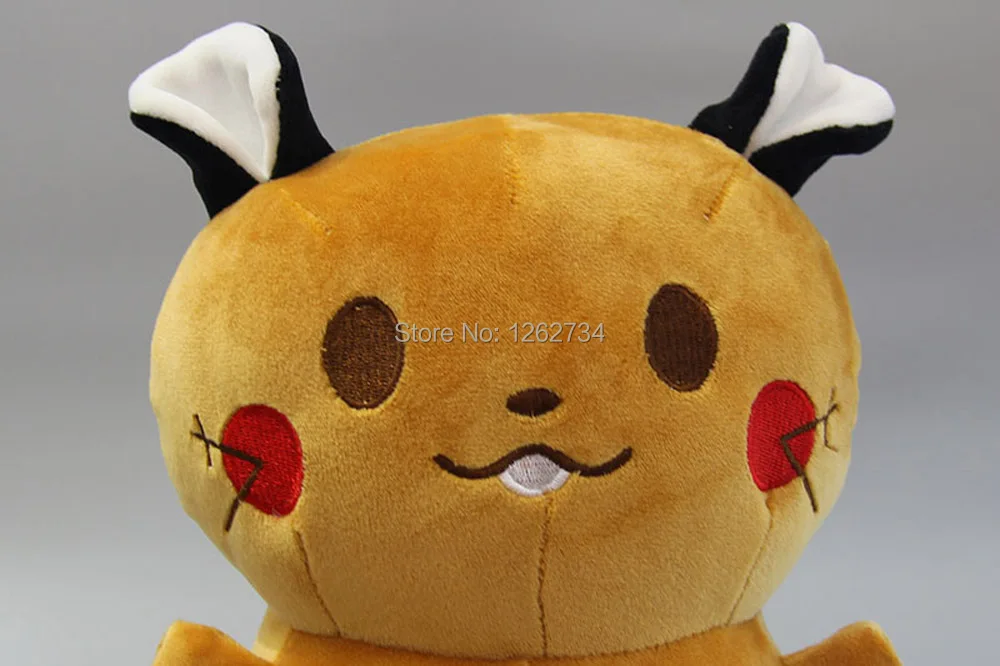 EMS 20/лот 2 стили Пикачу Dedenne 20 см плюшевая игрушка, фигурка куклы