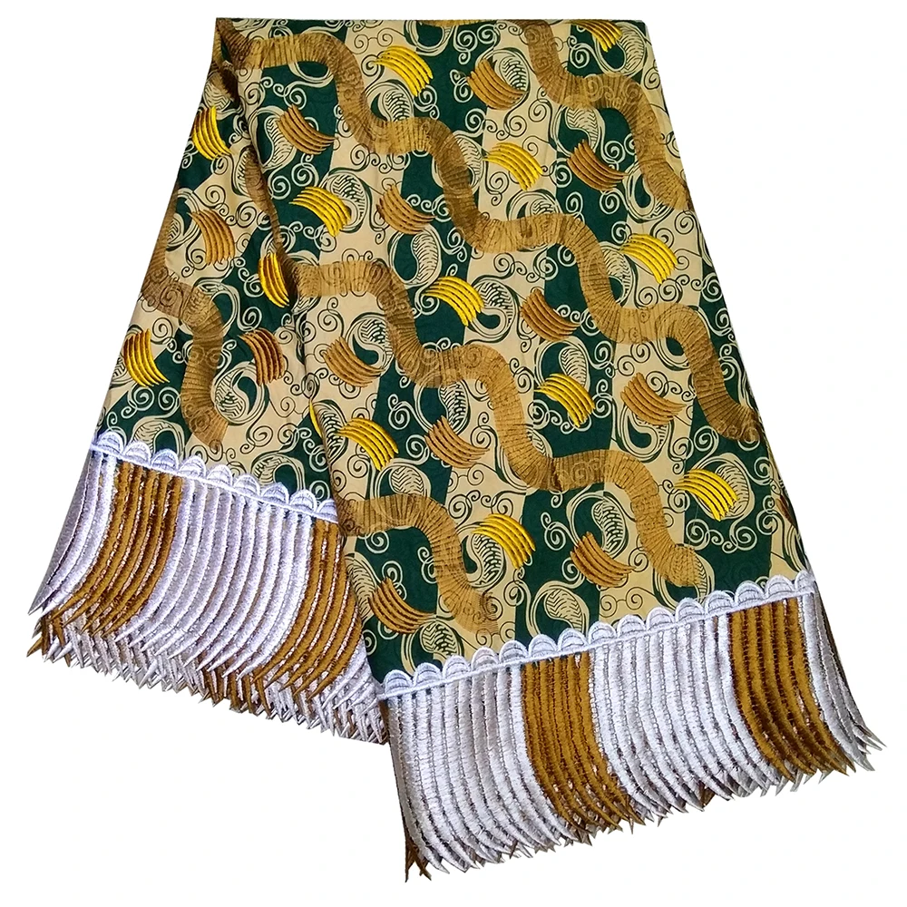 Высокое качество голландский воск Анкара восковая печать ткань африканский батик вышивка кружево африканская ткань