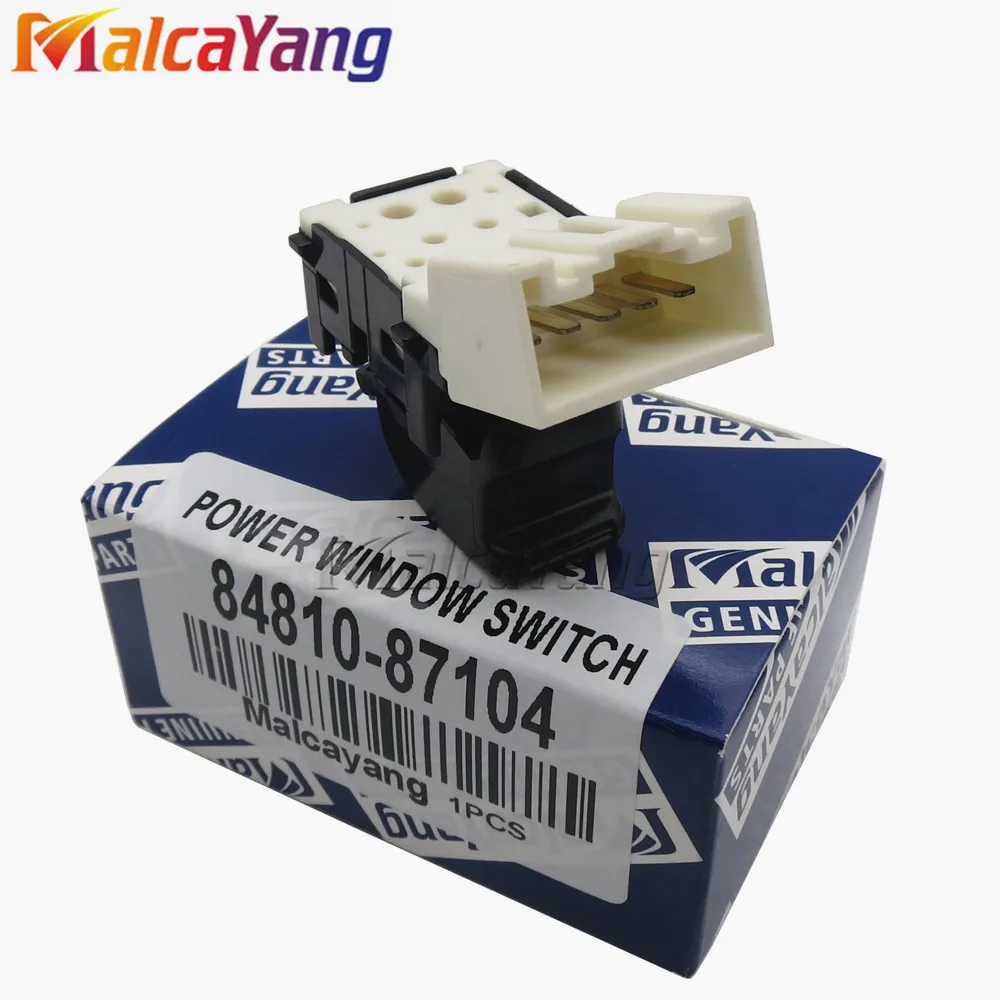 Электрический выключатель бокового окна для Daihatsu Sirion 84810 OEM 87104 8481087104|window switch|oem