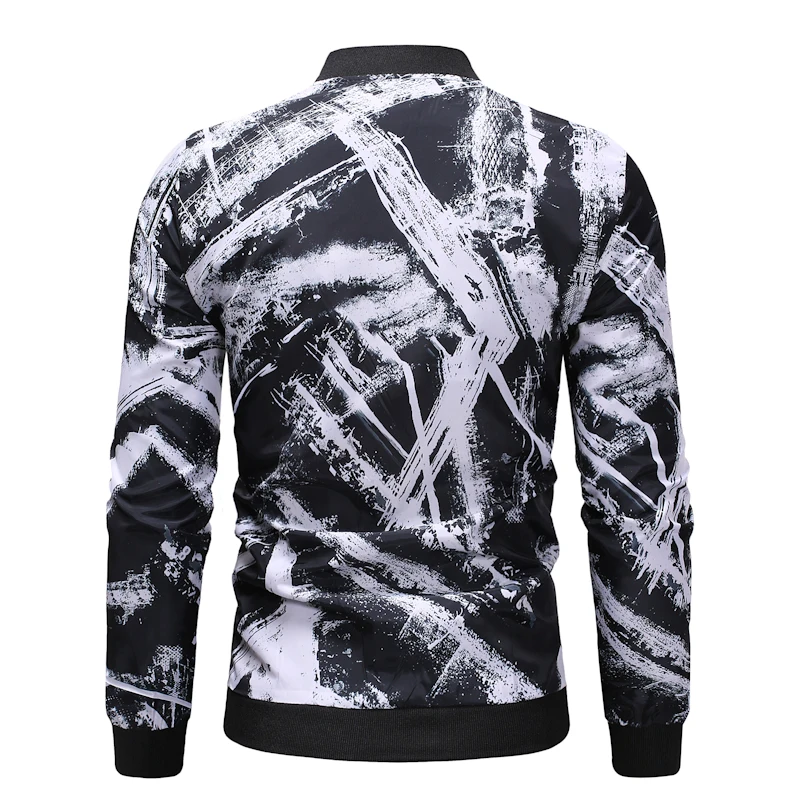 AliExpress, осень и зима, стиль, мужская модная повседневная куртка с цветочным принтом, большие размеры, Мужское пальто