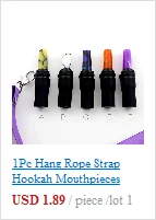 Hang Rope Strap Hookah Mouthpieces Shisha Resin Mouth Tip Hookah Sheesha Chicha Narguile Hose Wholesale Drop Shipping