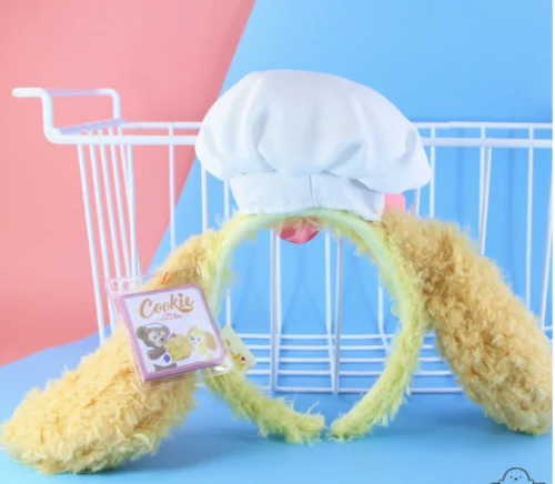 Новая плюшевая повязка на голову duffy friends gelatoni для косплея, аксессуары для волос для девочек