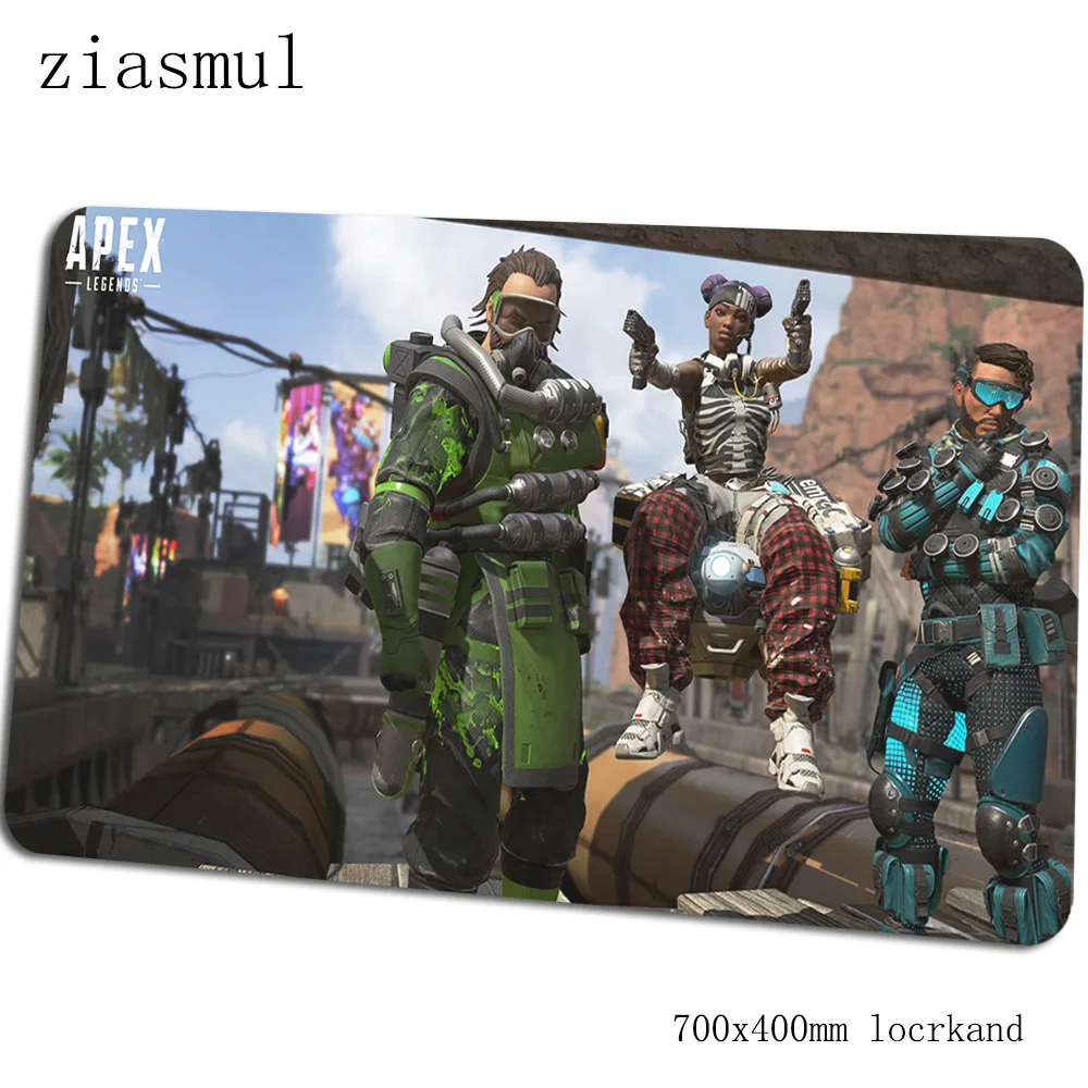 Apex legend коврик для мыши 700x400x3 мм игровой коврик для геймера Высококачественная игровая компьютерная настольная клавиатура со встроенной мышью горячие продажи игровые коврики - Цвет: Size 700x400x3mm