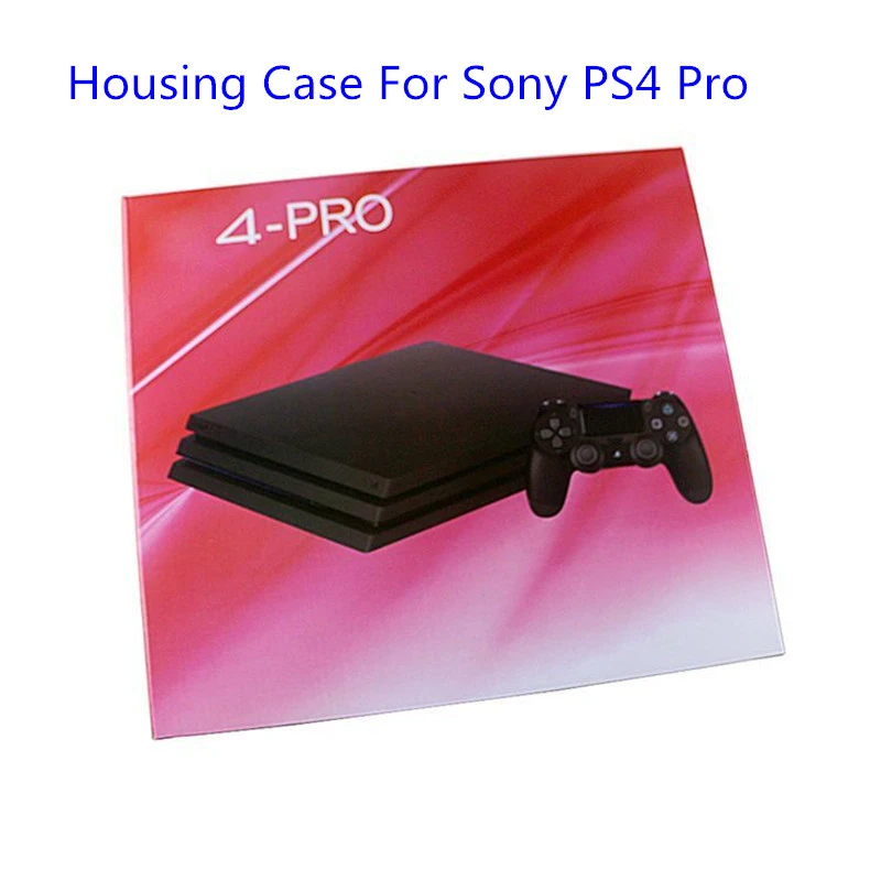 Housing Case For Sony Ps4 Pro Protective Front Bottom Shell Cover For Sony Playstation 4 Pro Game Console Host Parts Cases Aliexpress