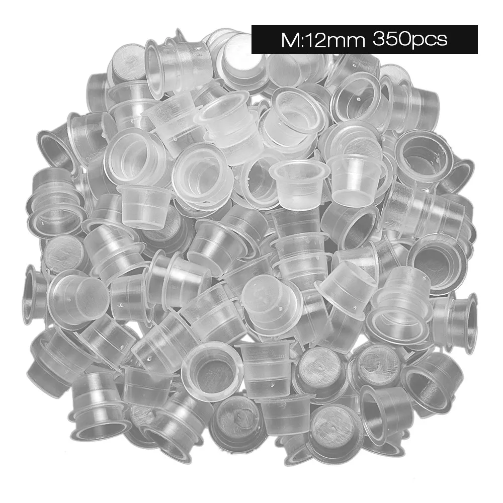 New Arrival 1000PCS Mixed Sizes Tattoo Ink Caps Cups Disposable Tattoo Ink Cups for Body Art Tools