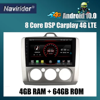 

Built in 4G Lte car Intelligent navigation tape recorder 10 android car gps radio multimedia player for FOCUS 2006 2008 2009