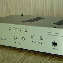 Hi-Fi Цифровой аудиодекодер ЦАП-02 ADIR9001 AD1955 имеют HIFI коаксиальный оптоволоконный ламповый усилитель для наушников