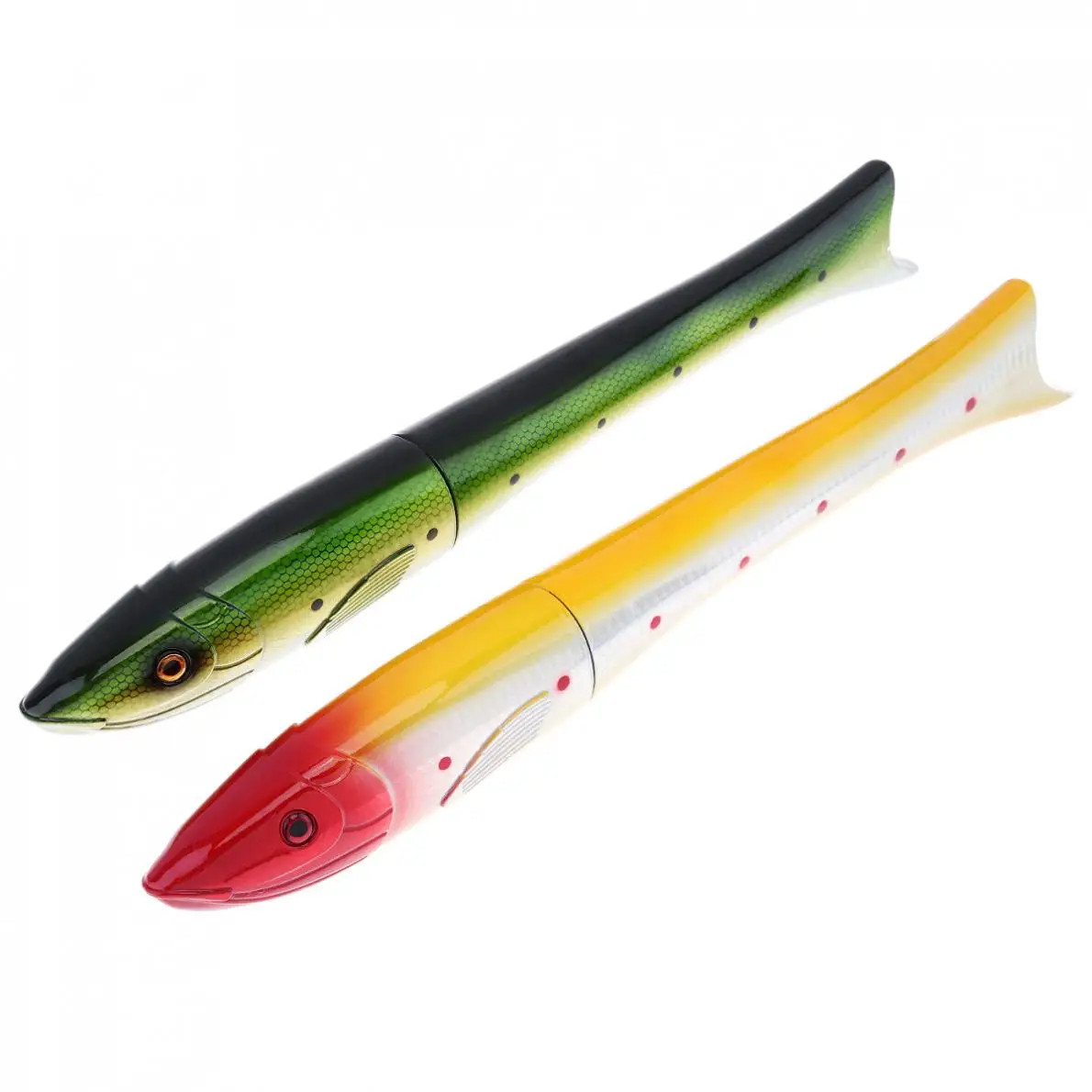 

1.6m 8 Sections Carbon Fiber Red / Green Telescopic Carbon Fishing Rod Fish Shaped Mini Pocket Pen Sea Ice Fishing Pole
