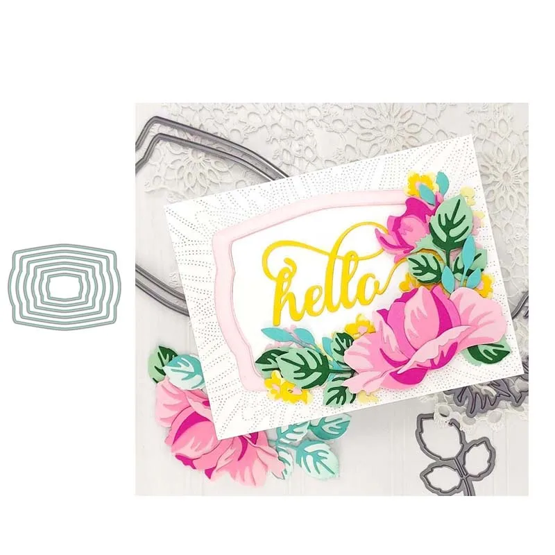 Металлические режущие штампы вложенные рамки высечки формы украшения