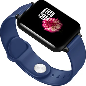 

B57 Smartwatch Waterproof Bluetooth Bracelet Heart Rate Monitor Wristband Fitness Tracker Smart Watch B57C Strap Charging Cable