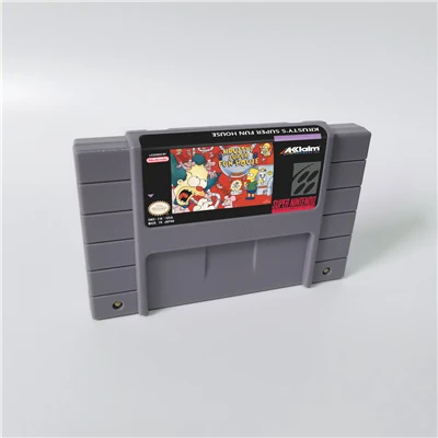 

Krusty's Super Fun House - Action Game Card US Version English Language