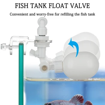 

Aquarium Fish Tank Auto Refill Floating Ball Valve Water Controller Supplement System Automatic Water Float Shut Off Ball Valve