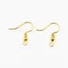 New Fashion 100pcs Earring Findings 20x17mm DIY Earrings Clasps Hooks Fittings DIY Jewelry Making Accessories Iron Hook Jewelry 4