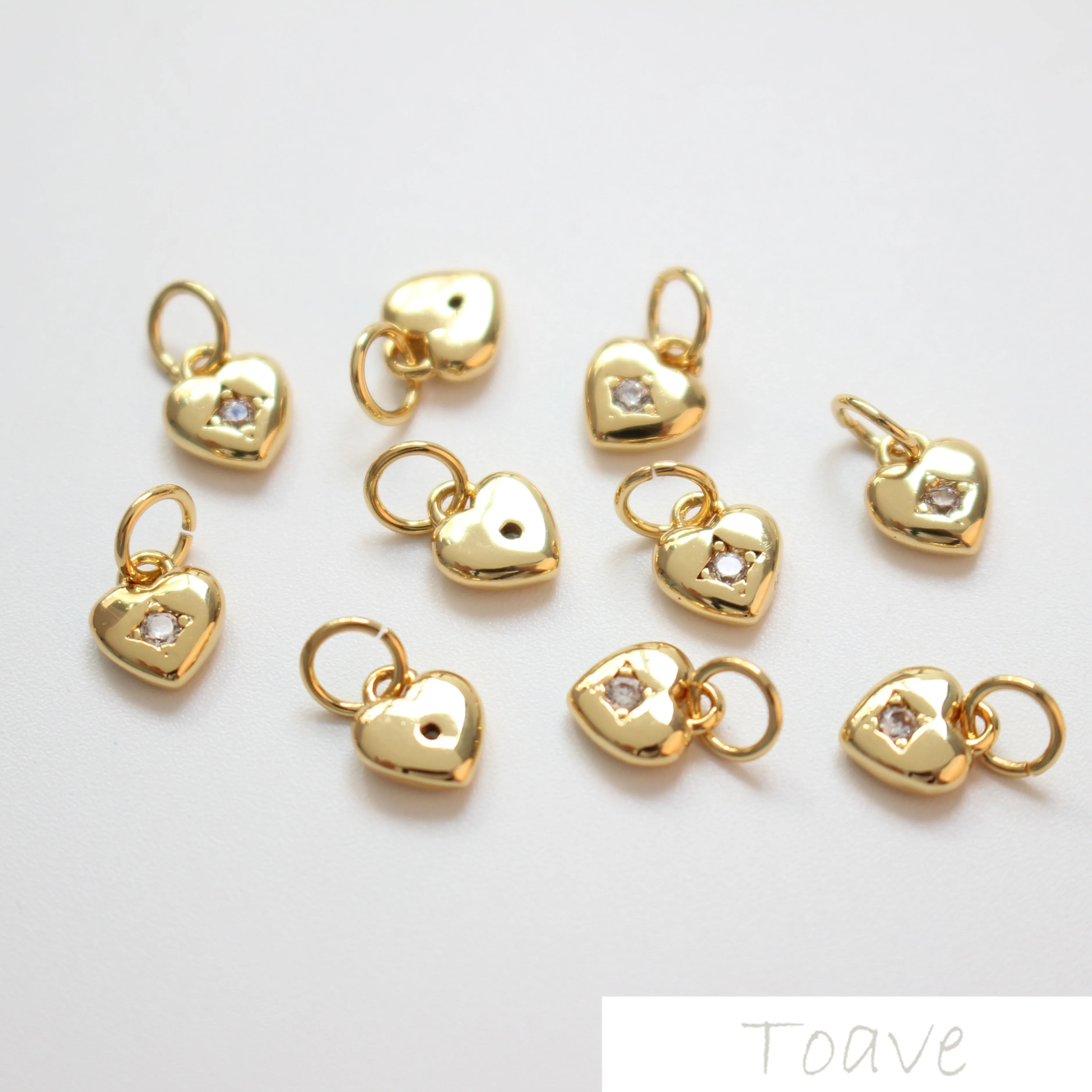 

Покрытое медью 18 К настоящее золото инкрустированное персиком цирконием ожерелье браслет Хвост Подвеска diy материал