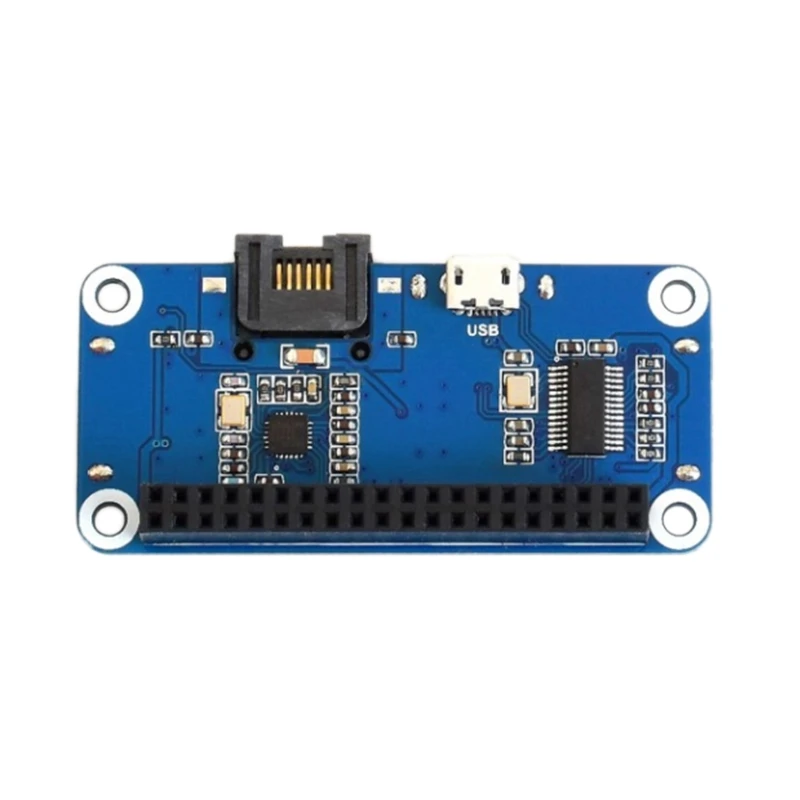 Waveshare Ethernet/usb-хаб шапка для Raspberry Pi 1X RJ45 Ethernet Порты и разъёмы 3X Порты usb 5V