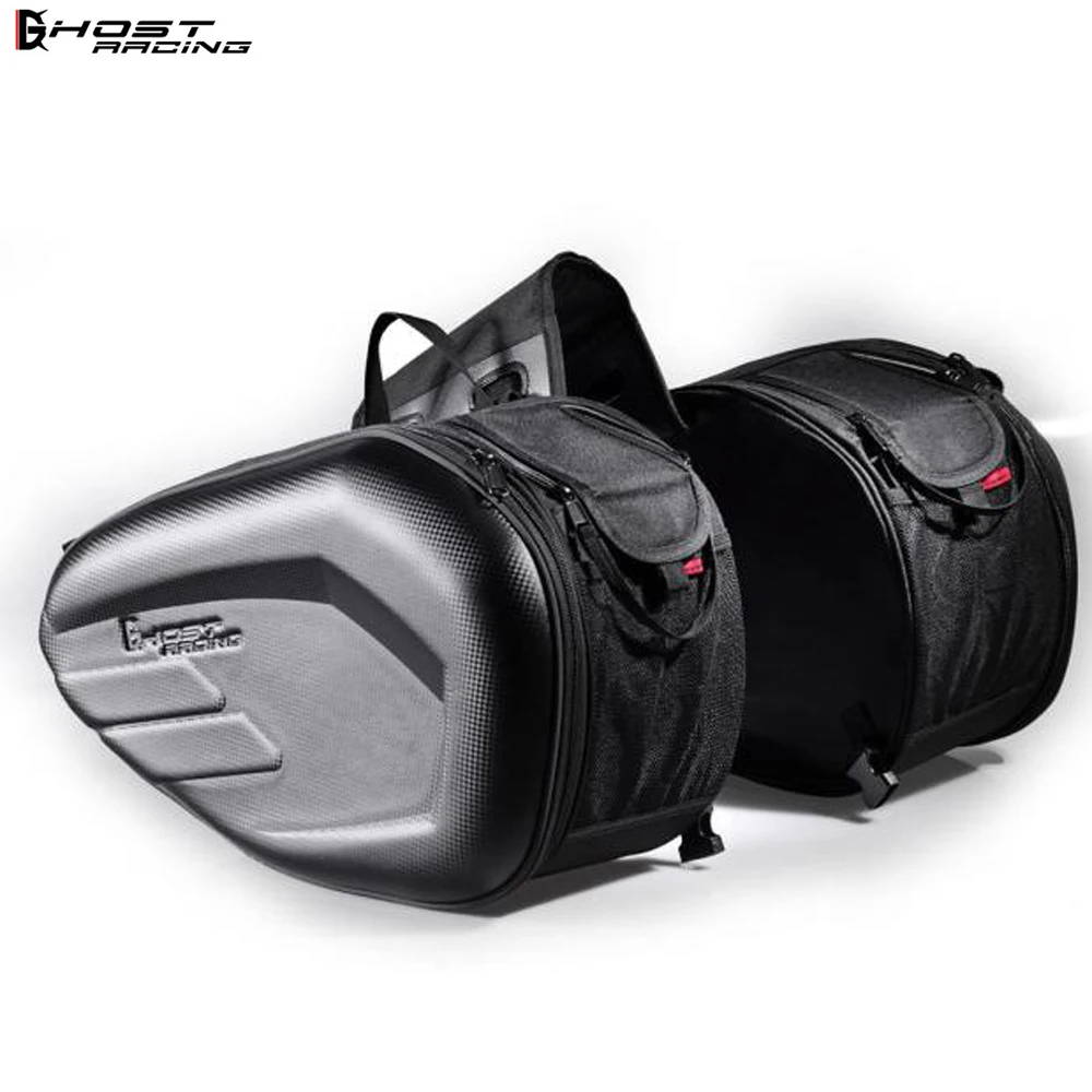 

2pcs Universal Motorcycle Saddlebag Tail Bag Luggage Bag Knight Helmet Bag Motorbike Parts for Honda for Suzuki Kawasaki